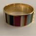 Coach Accessories | Coach Legacy Stripe Bracelet | Color: Gold | Size: Os