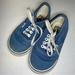 Vans Shoes | Blue Lace Up Vans Classics Shoes Toddler 6.5 | Color: Blue/White | Size: 6.5bb