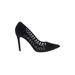 BCBGeneration Heels: Pumps Stilleto Feminine Black Print Shoes - Women's Size 8 - Pointed Toe