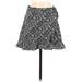 LA Hearts Casual Skirt: Black Print Bottoms - Women's Size Small