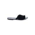 Marc Fisher LTD Sandals: Black Solid Shoes - Women's Size 5 1/2 - Open Toe