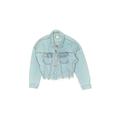 Forever Denim Jacket: Blue Print Jackets & Outerwear - Kids Girl's Size 7