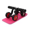 Toddmomy 1 Set Ab Wheel Body Alignment Abdominal Exercise Roller Core Roller Wheel Gym Machines for Home Pilates Mat Roller Wheel for Exercise Foam Multifunction Exercise Wheel Fitness