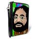 Homies in Dreamland by Cheech & Chong Wallet, Zip Around, Homies in Dreamland Chong Party Hat Pose Green, Vegan Leather, 7.5"x4.5", Casual