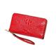 HotcoS Women's Money Clips, Genuine Leather Business Wallets, Coin Purses Pouches, Evening Bags, Handbags Card Cases, Money Organisers (Color : Red)