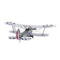 JEWOSS irplane Model Plane Toy Plane Model 1:72 Scale Red Baron SE.5a Spade Bristol Bulldog Biplane Propeller Fighter Diecast Metal Airplane Model (Color : C)