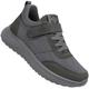 AZMAHT Disability Shoes for Swollen Feet Wide Fitting Velcro Shoes Wide Fit Trainers Men Wide Fitting Velcro Shoes Womens Wide Fit Touch and Close Shoe,Men Grey,40/250mm