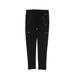 Justice Active Active Pants - Mid/Reg Rise: Black Sporting & Activewear - Kids Girl's Size 18