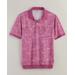 Blair Men's Haband Men’s Banded Bottom Perfect Polo - Pink - 4X