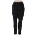 6th & Lane Jeggings - High Rise: Black Bottoms - Women's Size 22 - Black Wash