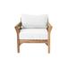 Willow Creek Designs Monterey Teak 8 - Person Outdoor Seating Group w/ Cushions Wood/Natural Hardwoods/Teak in White | Wayfair