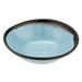G.E.T. 16 Ounce Melamine Pottery-Style Salad/Soup Bowl, Matte Finish, Tan Set of 12 Melamine in Blue/Black | Wayfair B-180-GBL