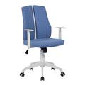 Inbox Zero Mahmod Office Chair Upholstered in Gray | 37.8 H x 22.8 W x 22.4 D in | Wayfair 86590D2C6F024860AB6B079B79DD86A6