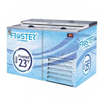 Fogel FROSTER-B-50-HC 51 1/4" Forced Air Bottle Cooler - Holds (336) 12 oz Bottles, 15v, Gray