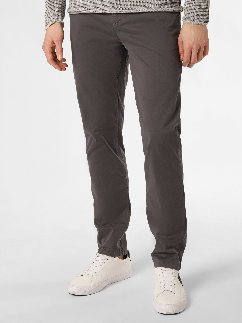 BOSS Orange Hose Herren grau, 33-34 Image