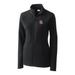 Women's Cutter & Buck Charcoal Birmingham Barons Clique Summit Performance Fleece Raglan Full-Zip Jacket