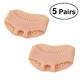 TOYMYTOY 5Pairs Gel Metatarsal Pads Breathable Ball of Foot Cushions Extra Cushioning Inserts Rapid Foot Pain Relief (Pink)