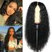 2023 Halloween Women Black Front Wigs Womens Brazilian Long Curly Wavy Hair Wigs