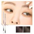 Melotizhi Eyebrow Pencil Waterproof Professional Makeup Eye Brow Pen Ultra Thin Eyebrow Pencil Brow Enhancers Waterproofs Long-Lasting Dual-End Tint Eyeshadow Eyebrows Makeup