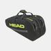 HEAD Base Racquet Bag M Black/Neon Yellow Tennis Bags