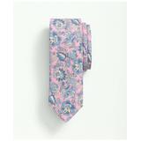 Brooks Brothers Men's Silk Floral Paisley Tie | Pink | Size L/XL