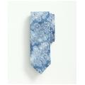 Brooks Brothers Men's Cotton Faded Paisley Tie | Light Denim | Size Regular