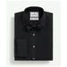 Brooks Brothers Men's X Thomas Mason Cotton English Collar, Swiss Pleat Front Tuxedo Shirt | Black | Size 16½ 35