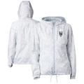 Women's Columbia Gray New York Mets Flash Forward Full-Zip Windbreaker Jacket