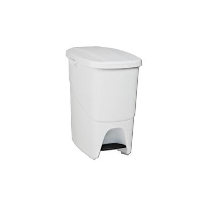 aro Mülleimer, 25 L, mit fußpedal, 2 Fächern, weiß Image
