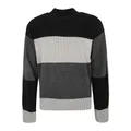 Ermenegildo Zegna , Logo Sweater in Block Colour ,Gray male, Sizes: M, S, XL