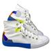 Converse Shoes | Converse Ctas High Top Shoe Skate For Men Canvas White Multi Sneakers 173184f | Color: Blue/White | Size: Various