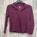 Columbia Tops | Columbia Womens Large 100% Polyester Long Sleeve 1/4 Zip Purple Fleece Pullover | Color: Purple | Size: L