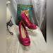 American Eagle Outfitters Shoes | American Eagle Outfitters Pink Wedge Heels | Color: Brown/Pink | Size: 7.5