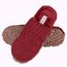 Jessica Simpson Shoes | Jessica Simpson Burgundy Knit Slippers, Size Medium 7-8, Nwot! | Color: Red | Size: M 7-8