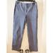 J. Crew Pants & Jumpsuits | J.Crew Factory Skimmer Pant In Gingham Size 0 | Color: Blue/White | Size: 0