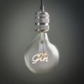 Vintage 2W LED Gin Globe Bulb with ES/E27 Cap