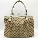 Gucci Bags | Gucci Gg Pattern Sookie Tote Bag Shoulder Beige Canvas Ladies Fashion 296835 Use | Color: Cream | Size: Os
