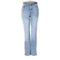 &Denim by H&M Jeans - Super Low Rise: Blue Bottoms - Women's Size 6