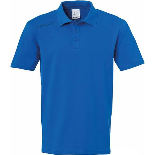 UHLSPORT Herren Polo ESSENTIAL POLO SHIRT, Größe 3XL in azurblau