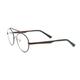 MOLUCI Blue Light Blocking Computer Reading Glasses Vintage Metal Frame Photochromic Eyeglasses Anti Fatigue for Men Women,Brown,2.0 x