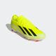 Fußballschuh ADIDAS PERFORMANCE "X CRAZYFAST LEAGUE FG" Gr. 43, gelb (team solar yellow 2, core black, cloud white) Schuhe Fußball Hallenschuhe