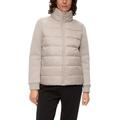 Outdoorjacke S.OLIVER Gr. 40, beige (champagner) Damen Jacken Outdoorjacken