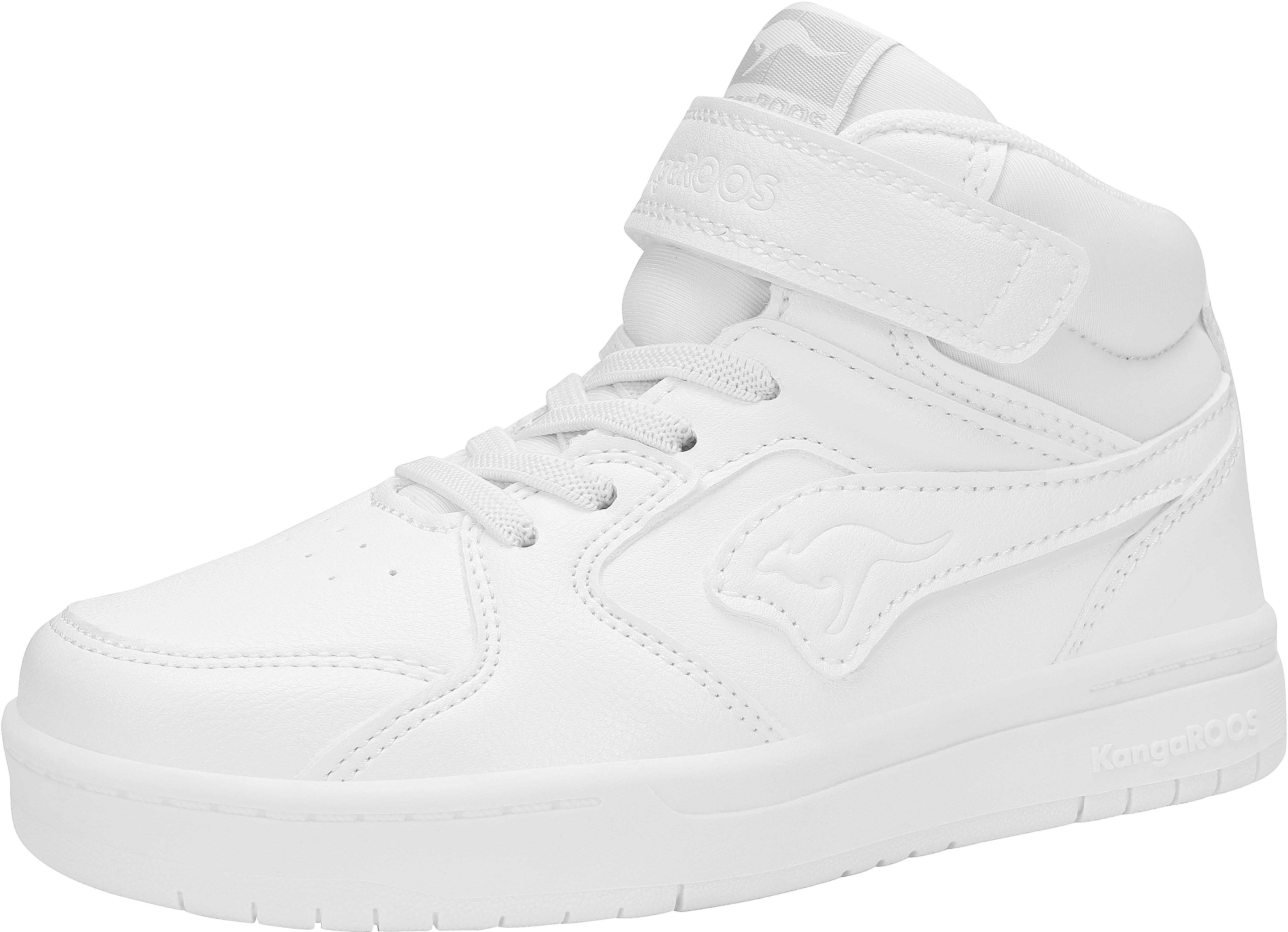 Sneaker KANGAROOS "K-CP Hogan EV", Gr. 36, weiß, Synthetik, Textil, Schuhe, mit Klettverschluss Image
