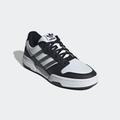 Sneaker ADIDAS ORIGINALS "TEAM COURT 2.0 STR" Gr. 44,5, schwarz (core black, grey five, cloud white) Schuhe Schwarz Weiß