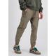 Jogginghose ALPHA INDUSTRIES "ALPHA Men - Cargo Pants Ripstop Jogger" Gr. S, Normalgrößen, grau (taupe) Herren Hosen Jogginghosen