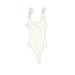 Wild Honey Bodysuit: White Print Tops - Women's Size Medium