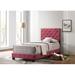 GZMWON Upholstered Bed Frame w/ Button Tufted Upholstered | 47.09 H x 42.09 W x 77.09 D in | Wayfair NIUNIUB078108012