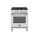 Bertazzoni Master Series All-Gas Range 30" - 5 Burners - Gas Oven Liquid Propane, Metal | 36 H x 29.875 W x 25.25 D in | Wayfair MAS305GASXVLP