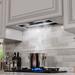 IKTCH 42" Inch Built-In/Insert Range Hood 900 CFM, Ducted/Ductless Convertible Duct Stainless Steel in Gray | 13.13 H x 41.73 W x 18.5 D in | Wayfair