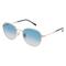 Ray-Ban RB3809 Unisex-Sonnenbrille Vollrand Panto Metall-Gestell, gold